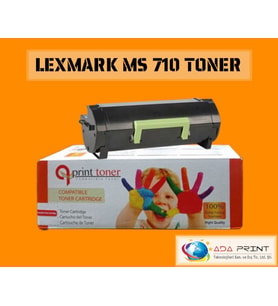 LEXMARK 525H 52D5H00 MS810 MUADİL TONER 25.000 SAYFA MX810 MS710 MX710 MS711