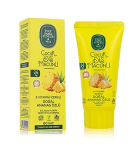 Eyüp Sabri Tuncer Çocuk Diş Macunu 60 Ml Ananas