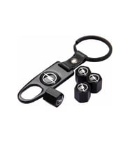 Opel Manta Metal Anahtarlık ve 4 Adet Metal Sibop Kapağı Seti