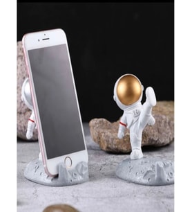 Masa Üstü Telefon Standı 3D Sevimli Astronot Telefon Standı