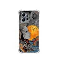 PrintiFy Xiaomi Redmi Note124g ile Uyumlu Simya Serisi Mozaik Tanrıça Tasarımlı Uv Baskılı Köşe Korumalı Antişok Kılıf