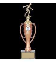 ODAK KUPA - Figürlü Kupalar - Bowling Kadın Figürlü Kupalar FG-025 C - 36 cm