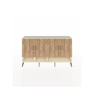 Arges Konsol 6 Raflı 4 Kapaklı 176x30x99 Aytaşı-Çam/Aytaşı
