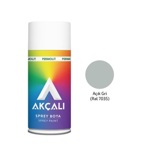 Akçalı Sprey Boya 400 ml 7035 Açık Gri