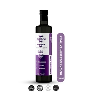 Applepiefoods Karadut Özü 700 gr Soğuk Sıkım , Black Mulberry Extract