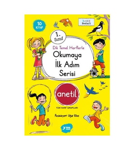 Okumaya İlk Adım Serisi Anetil Düz Yazı (10 Kitap) Yuva Yayınları