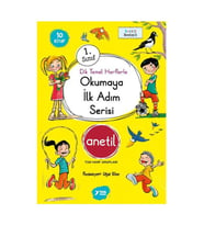 Okumaya İlk Adım Serisi Anetil Düz Yazı (10 Kitap) Yuva Yayınları