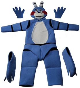 Yetişkin Five Nights At Freddy's Mavi Tavşan Kostümü