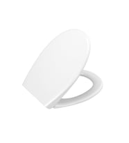 Vitra S20 Round Universal Klozet Kapağı Duroplast - Üstten Sıkmalı Yavaş Kapanır - Beyaz 