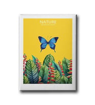 Kelebek Canvas Tablo MİND461