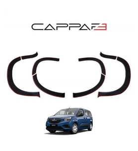 Opel Combo E 2018 Yılı Ve Sonrası 8 Prç. Çamurluk Dodik Set