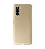 Xiaomi Poco F3 Kılıf First Silikon - Gold