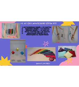 2 Ay Eko Paket Montessori Eğitim Kiti