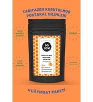 Tadıtazem Kurutulmuş Portakal Dilimleri 50gr 4 lü fırsat paketi