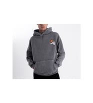 Unisex Oversize No7 Kapüşonlu Sweatshirt