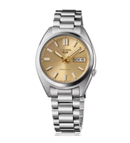 SEIKO 5 SRPL59J PİLSİZ OTOMATİK SARI KADRAN ÇELİK ERKEK KOL SAATİ