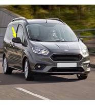 Ford Courier 2017-2023 Sağ Dış Dikiz Ayna Kapağı Siyah Tip