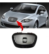 Seat Leon Ön Panjur Siyah Çerçeve 2009-2012 1P0853651A 9B9