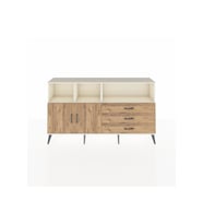 Arges Konsol 5 Raflı 3 Çekmeceli 2 Kapaklı 176x30x99 Aytaşı-Çam