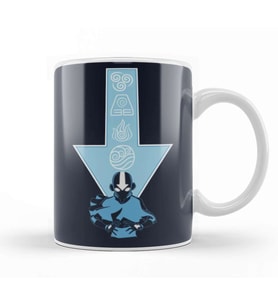 Avatar Aang Arrow Avatar The Last Airbender Kupa Bardak Porselen