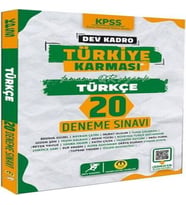 Tasarı Yayınları KPSS Türkiye sı Türkçe 20 Deneme