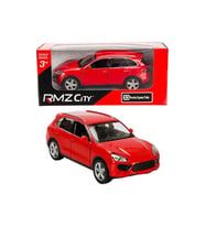 Rmz City 1:32 Jeep Serisi Die Cast Çek Bırak Model Araba - Kırmızı Porsche Cayenne Turbo
