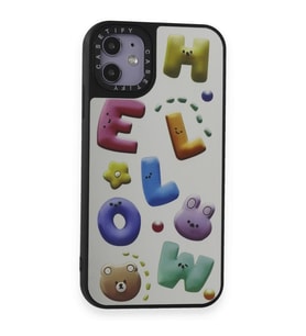 Newface İphone 11 Uyumlu Mirror Desenli Silikon Telefon Kılıfı