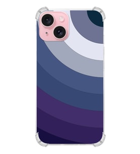 PrintiFy rintiFy Apple iPhone 15 (Kamera Açık) Uyumlu Köşe Korumalı Renk Cümbüşü E Kılıf
