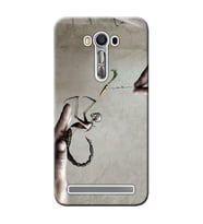 Asus Zenfone 2 Laser ZE550KL Kılıf Silikon Baskılı Abstract 239