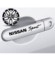 N issan Sport Kapı Kolu Sticker 10Adet