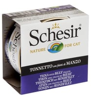 Schesir Ton Balıklı ve Kırmızı Etli Kedi Konservesi 85 Gr