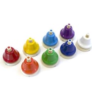 Hand Bells - Renkli Nota El Zili Seti - 8 Nota C ( Do )