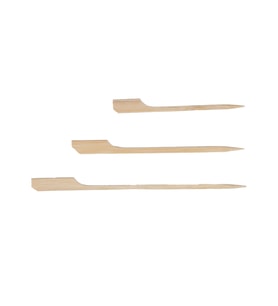 Bambu Golf Kürdan 15 cm 100 Adet Bambu Doğal Ahşap Kürdan Kokteyl Sunum Parti Restoran