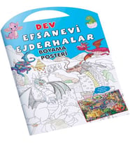 Efsanevi Ejderhalar Dev Boyama Posteri