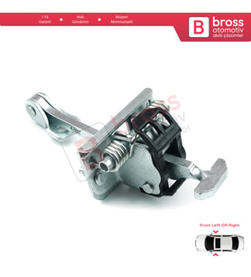 Citroen C4 Picasso MK1 Grand 2006-2013 9181K3 İçin Ön Sağ veya Sol Kapı Gergi Yayı