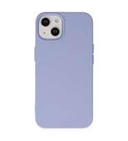 Iphone 14 Kılıf Nano Içi Kadife Silikon - Lila