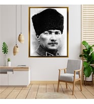 ÇERÇEVELİ ATATÜRK TABLO S544