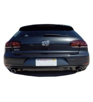 Volkswagen Golf 6 (2009-2012) GTI Arka Tampon Eki - Difüzör (Plastik)