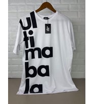 ULTİMABALA Baskılı Owersize T-shirt (Beyaz)