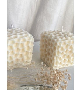 Dekoratif Kokulu Doğal Petek Mum Soya Wax