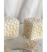 Dekoratif Kokulu Doğal Petek Mum Soya Wax