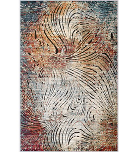 Eliana Home Baskılı, Yıkanabilir Kaymaz Taban Salon Halısı LNA1746 100x150 cm (Bej)