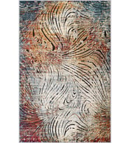 Eliana Home Baskılı, Yıkanabilir Kaymaz Taban Salon Halısı LNA1746 100x150 cm (Bej)