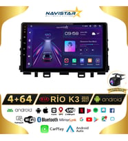 Kia Rio K3 2015-2017 Model 4+64 GB Android 13 Kablosuz Carplay Navigasyon Multimedya Sistemi
