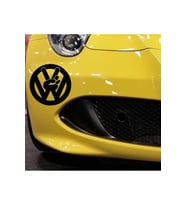 Volkswagen İçin Uyumlu Aksesuar Oto Sticker Siyah 20*20 Cm