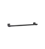 Duvara Montajlı Uzun Havluluk Mat Siyah 32 cm