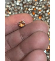 6 MM KASALI DİKME BEYOĞLU TAŞI ZİRKON TAŞ TURUNCU RENK 25 GR
