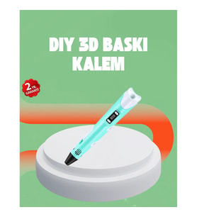 Mey İthalat® Üç Boyutlu 3D Yazıcı Kalem ABS ve PLA Uyumlu