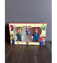 Süper Mario Kardeşler Anime Karakter Figür Oyuncak Seti