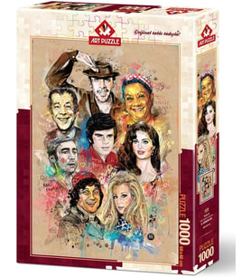 Art Puzzle Yeşilçam 1000 Parça Puzzle 4235